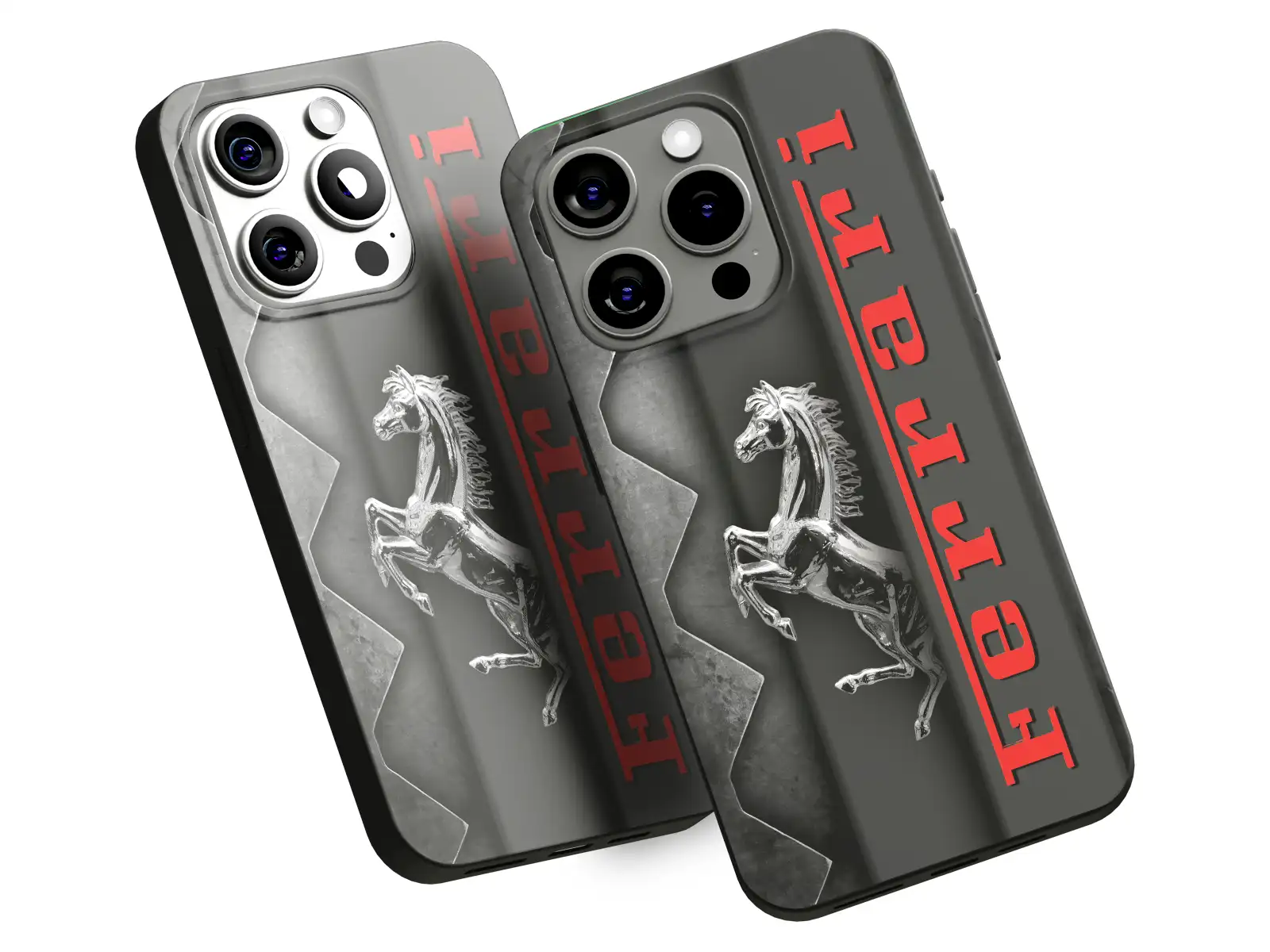 Ferrari Cover Silicone Smartphone Design Raffinato